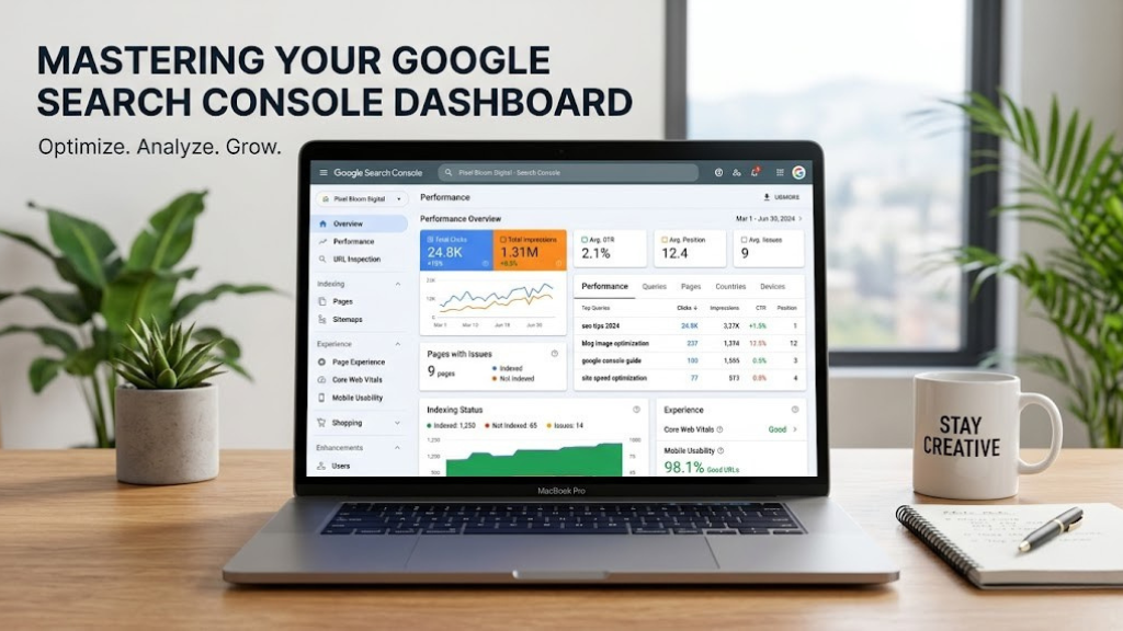 Google Search Console Dashboard